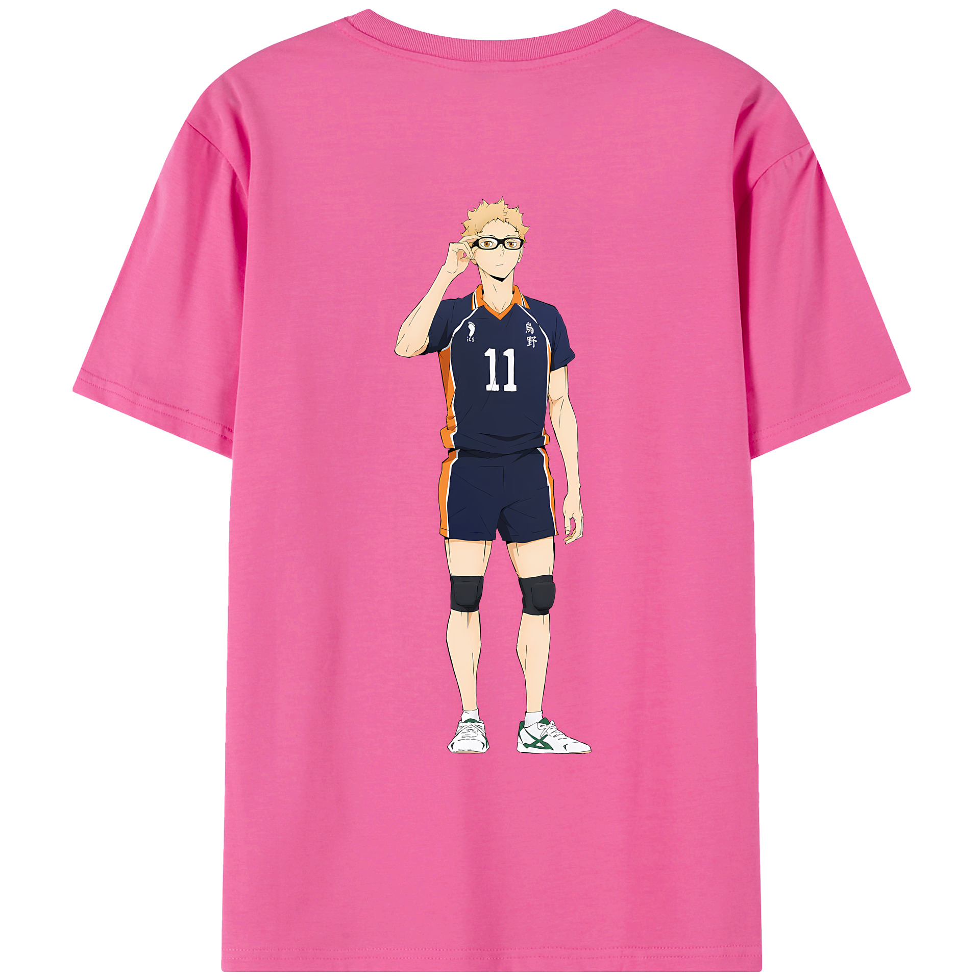 （画像用） ハイキュー!! Haikyu!! レディース半袖Tシャツ(バックプリント)